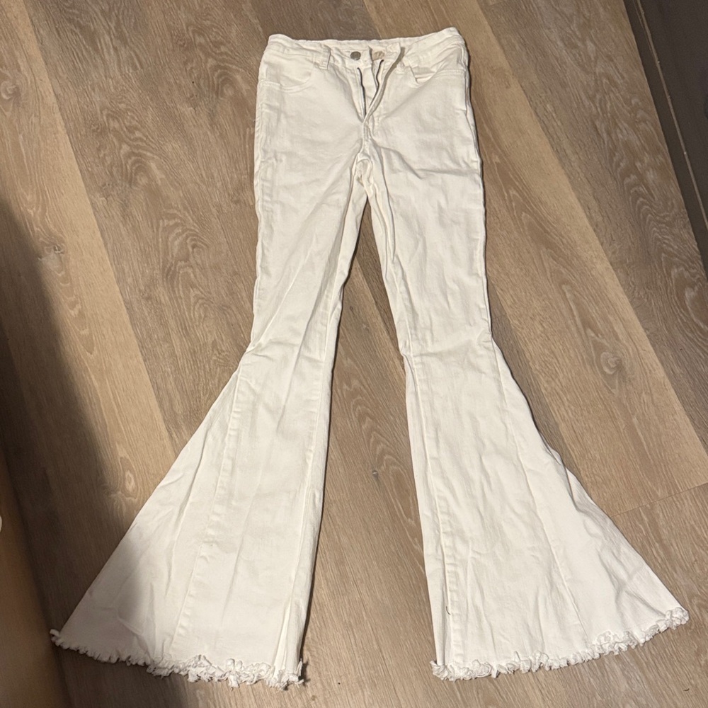 White Flared Women Jeans
